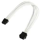 Kable komputerowe i do monitorów - Nanoxia Przedłużacz 6-Pin PCI-E 30 cm biały NX6PV3EW - miniaturka - grafika 1
