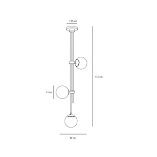 Aldex Lampa Harmony 1073PL_E1 1073PL_E1 - Lampy sufitowe - miniaturka - grafika 4