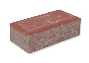 Kostka brukowa Pater Holland czerwona gr. 6 cm gładka wym.10x20 cm - Kostki brukowe i krawężniki - miniaturka - grafika 1