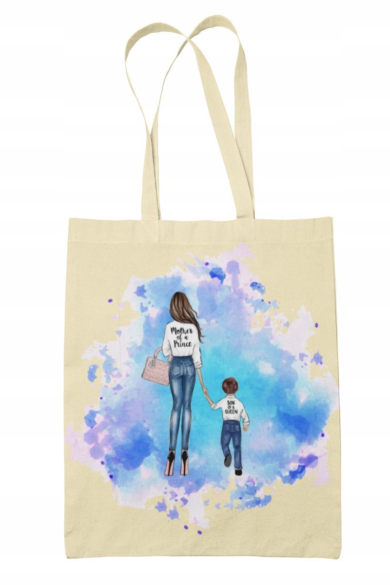 Torba Shopper-materiałow-na ramie-dla mamy-prezent