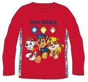 Bluzy dla dziewczynek - Chłopięce bluzka z pieskami z Psiego Patrolu Czerwona - miniaturka - grafika 1