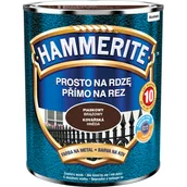 Farby do metalu - Farba antykorozyjna Prosto na rdzę Piaskowy Brązowy 0,7 l Hammerite - miniaturka - grafika 1