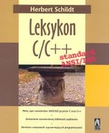 Systemy operacyjne i oprogramowanie - Leksykon C/C++. Standard ANSI/ISO - miniaturka - grafika 1
