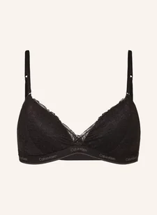 Calvin Klein Biustonosz Trójkątny Modern Lace schwarz - Biustonosze - miniaturka - grafika 1