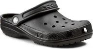 Klapki i japonki męskie - Crocs Klapki męskie Classic 10001-001 czarne r. 45/47 - miniaturka - grafika 1