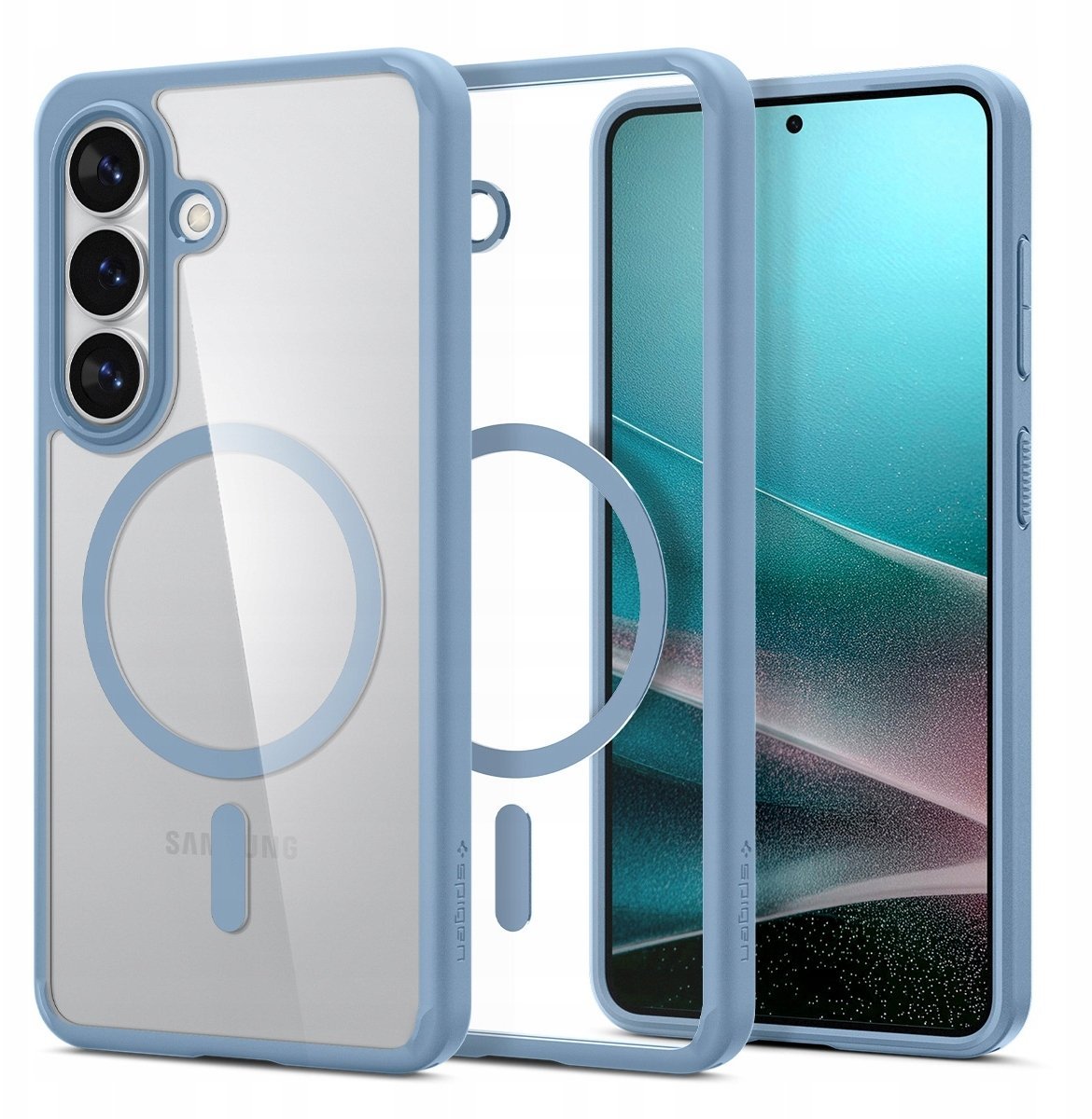 Spigen Etui Spigen Ultra Hybrid Mag MagSafe do Samsung Galaxy S26 light blue