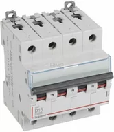 Bezpieczniki elektryczne - Legrand WYŁĄCZNIK NADPRĄDOWY S 314 4P D 16A 10000A SERII DX3 409533 - miniaturka - grafika 1