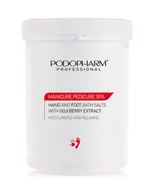 Pielęgnacja stóp - PODOPHARM MANICURE PEDICURE SPA Sól Do Kąpieli Dłoni i Stóp z Ekstraktem z Jagód Goji 1400g - miniaturka - grafika 1
