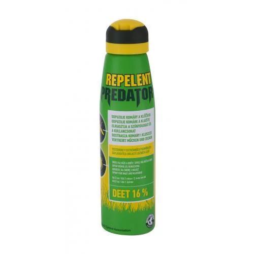 PREDATOR Repelent Deet 16% Spray preparat odstraszający owady 150 ml unisex