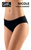 Majtki damskie - FIGI GATTA BIKINI VOGUE COMFORT NICOLE (kolor czarny, rozmiar XL) - miniaturka - grafika 1