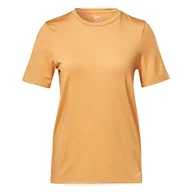 Koszulki i topy damskie - Reebok Damska koszulka treningowa Ready Speedwick, żółta, L, ŻÓŁTY, XS - miniaturka - grafika 1