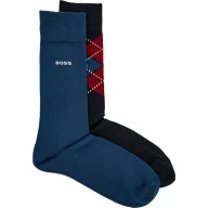 Skarpetki męskie - BOSS BLACK Skarpety 2-pack Argyle - miniaturka - grafika 1