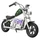 Motocykl elektryczny dla dzieci Hyper GOGO Cruiser 12 Plus z aplikacją, 12 cali, 160W, 5,2Ah, głośnik Bluetooth - zielony