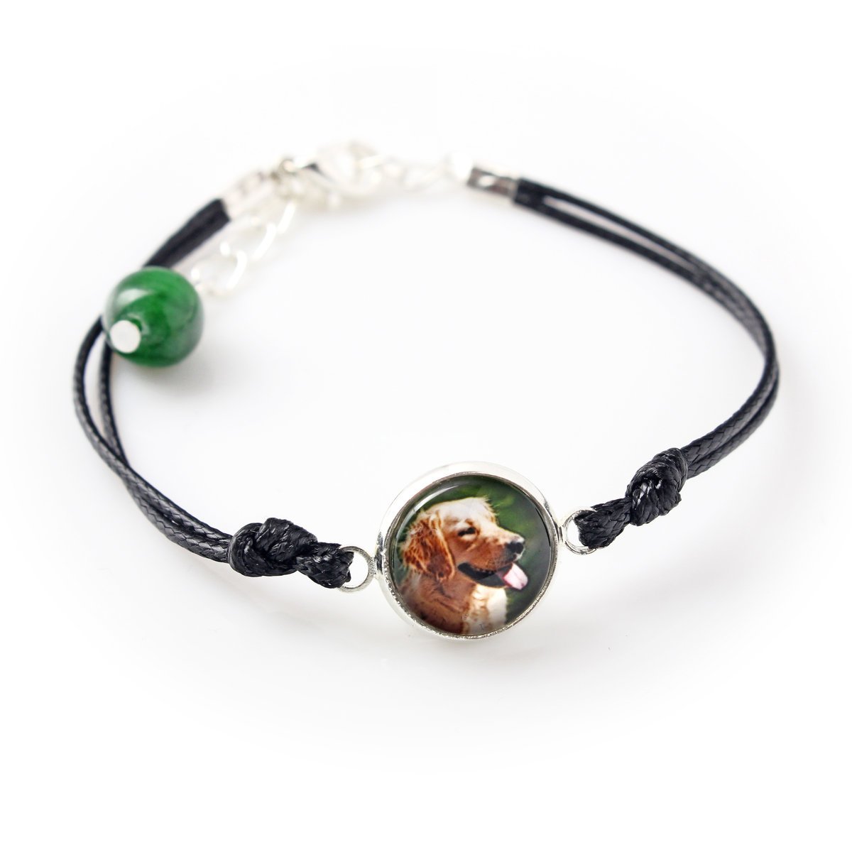 Golden Retriever - bransoletka z twoim zdjęciem handmade, wyjątkowa biżuteria marki Art-Dog