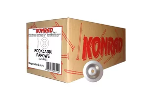 Podkładki papowe ocynkowane czarna stal 4.0x28 mm - Śruby i nakrętki - miniaturka - grafika 1