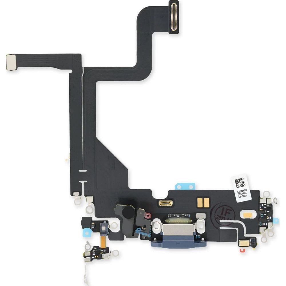 Złącze gniazdo ładowania dock iPhone 13 Pro ORG niebieskie