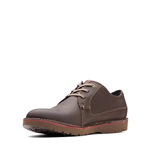 Clarks Vargo Walk Oxford m ski Br zowy ciemnobr zowy sk ra 39 EU