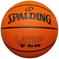 Siatkówka - PIŁKA DO KOSZYKÓWKI SPALDING LAYUP TF-50 R.5 - miniaturka - grafika 1