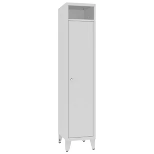 Szafka na brudną odzież MKB 5 E z otworem wrzutowym na nóżkach - Szafki BHP - miniaturka - grafika 1