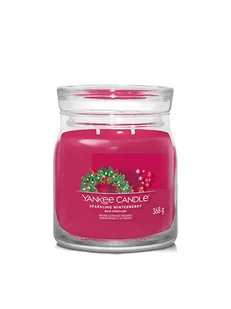 Yankee Candle Świeca zapachowa "Sparkling Winterberry" - 368 g - Świece - miniaturka - grafika 1