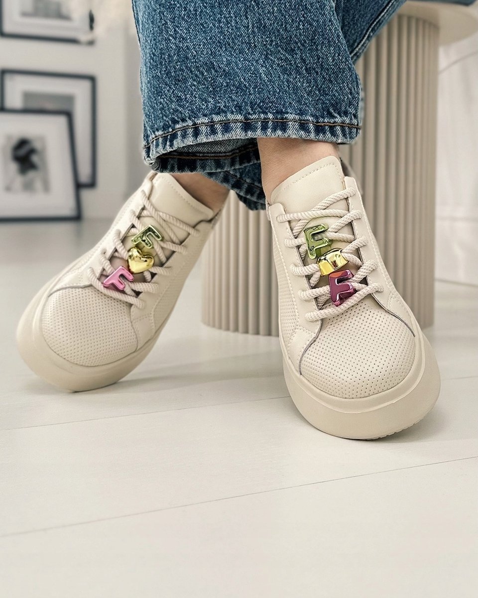 Sneakersy Filippo Buty Sportowe Damskie Dp6793 Wygodne 39 Skórzane Wiosenne