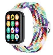 Akcesoria do smartwatchy - Opaska pasek bransoletka NYLON LOOP Xiaomi Mi Band 8 PRO / Redmi Watch 4 rainbow - miniaturka - grafika 1