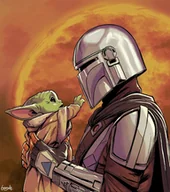 Puzzle - PUZZLE STAR WARS Baby Yoda A3 252 el z Nadrukiem + IMIĘ Pudełko - miniaturka - grafika 1