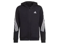 Bluzy dla dziewczynek - Bluza dziecięca ADIDAS B AR 3S HOOD 110 - miniaturka - grafika 1