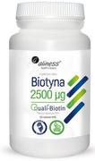 Nutrikosmetyki - MEDICALINE Aliness Biotyna 2500 ug x 120 tabl - miniaturka - grafika 1