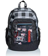 Plecaki - Seven Unisex plecak dziecięcy Zaino Advanced-Space Check, czarny, Taglia unica, czarny, jeden rozmiar - miniaturka - grafika 1