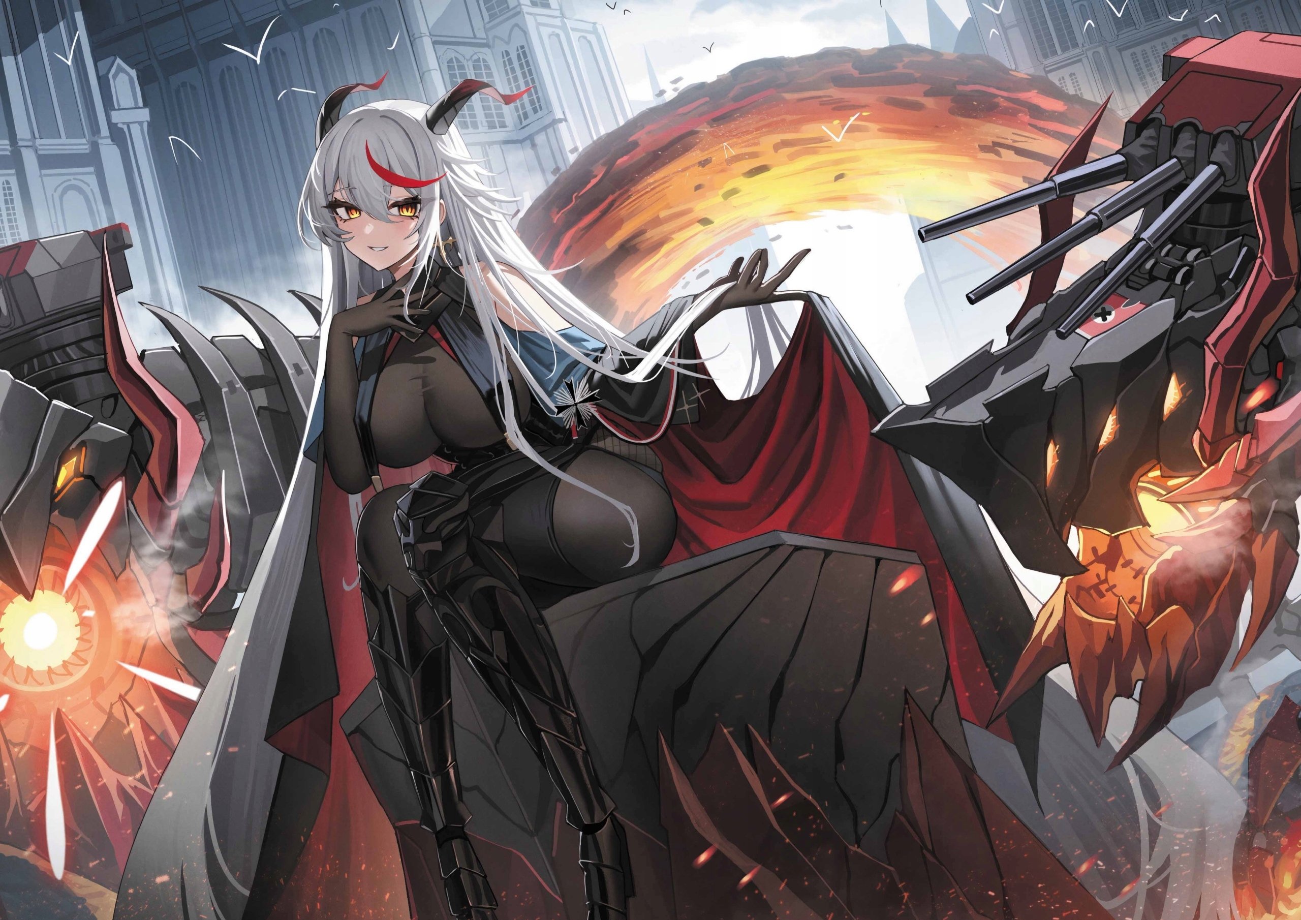 Plakat A2 anime gra Azur Lane