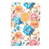 Szkolne artykuły papiernicze - Notatnik 140x95/64K kratka Kwiaty FRESH - miniaturka - grafika 1