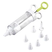 Pozostałe akcesoria kuchenne - Domotti Dekorator do ciast z zestawem nakładek 9 elementów Aletta MIX KOLORÓW - miniaturka - grafika 1