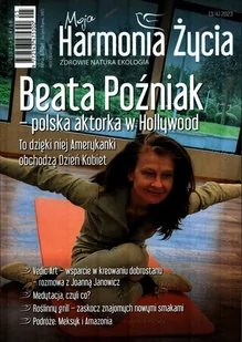 Moja Harmonia Życia - Czasopisma - miniaturka - grafika 1