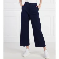Spodnie damskie - POLO RALPH LAUREN Spodnie | Cropped Fit - miniaturka - grafika 1
