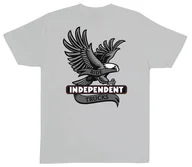 Koszulki męskie - t-shirt INDEPENDENT LIBERTY HEAVYWEIGHT T-SHIRT ICE GREY - miniaturka - grafika 1