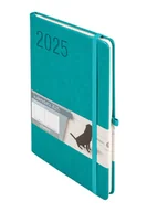 Kalendarze - Minimalizm, A5, TNS, kalendarz, turkusowy, 2025 - miniaturka - grafika 1