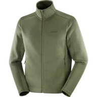 Bluzy męskie - BLUZA MĘSKA SALOMON OUTLINE WARM FZ M C26088 - miniaturka - grafika 1