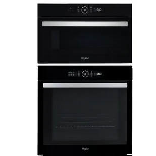 Zestaw AGD do zabudowy Whirlpool Piekarnik AKZM 8420 NB+ Kuchenka mikrofalowa AMW 730 NB - Zestawy AGD - miniaturka - grafika 1