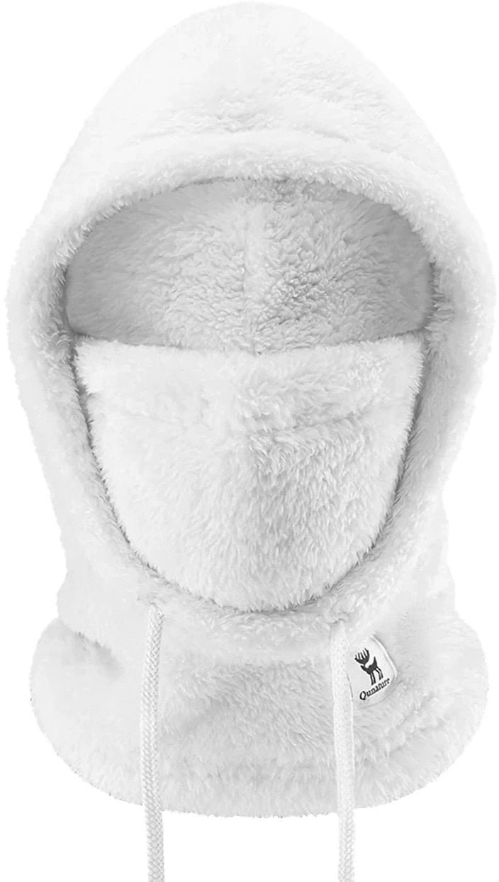 Kominiarka narciarska Qunature Arctic Velvet rozmiar M - biała