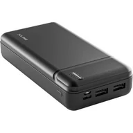 Powerbanki - Powerbank XLINE XPB220K 20000 mAh Czarny - miniaturka - grafika 1