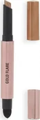Cienie do powiek - Makeup Revolution Makeup Revolution Lustre Wand Eyeshadow Stick Cień do powiek w sztyfcie - Gold Flare 1szt - miniaturka - grafika 1