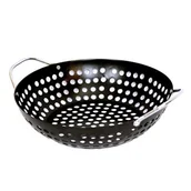 Ruszty - Kosz do grillowania okrągły śr. 28 cm stalowy Activa - miniaturka - grafika 1