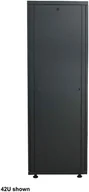 Szafy rack - INTELLINET 18,3cm 19Zoll Serverschrank Basic Line 22 HE 1144x600x800mm HxBxT Flatpack Traglast 600kg schwarz 715362 - miniaturka - grafika 1