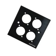 Kable - Roxtone panel do montażu gniazd tablicowych w puszce RWPA60-4-BK - miniaturka - grafika 1