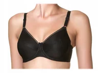 Biustonosze - Triumph Biustonosz czarny miękki Claudette 200 W na fiszbinach rozmiar 70B - miniaturka - grafika 1