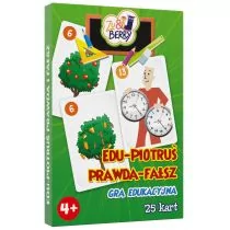 Trefl Edu - Piotruś Prawda i fałsz - Gry karciane - miniaturka - grafika 1