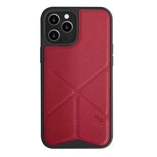Uniq UNIQ etui Transforma iPhone 12/12 Pro 6,1" czerwony/coral red - Etui i futerały do telefonów - miniaturka - grafika 1