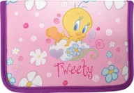 Artykuły biurowe - Eurocom Piórnik 1 suwak 2 klapkowy Tweety - miniaturka - grafika 1