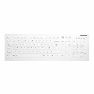 Klawiatury - CHERRY AK-C8112 klawiatura Medyczna RF Wireless QWERTY Angielski Biały AK-C8112-FU1-W/GB - miniaturka - grafika 1